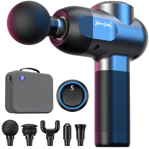 Bob and Brad C2 Massage Gun, Deep Tissue Percussion Massager, 5 Speeds