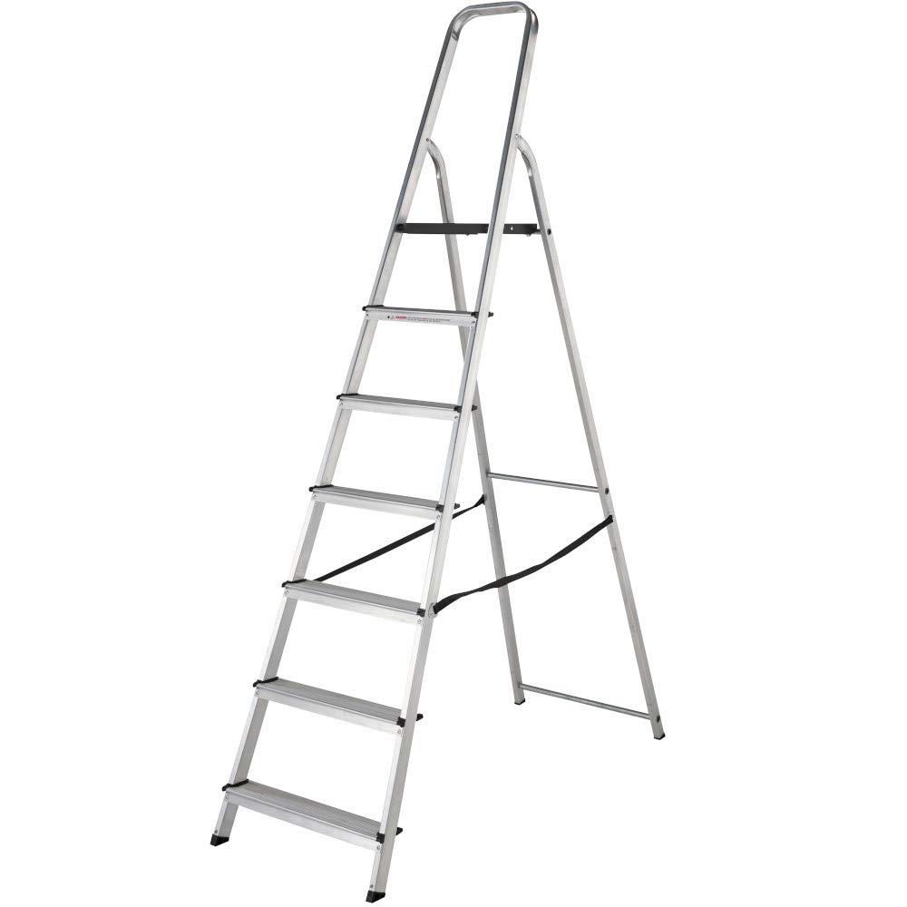 Werner 7400718 Stepladder 7 Tread High Handrail