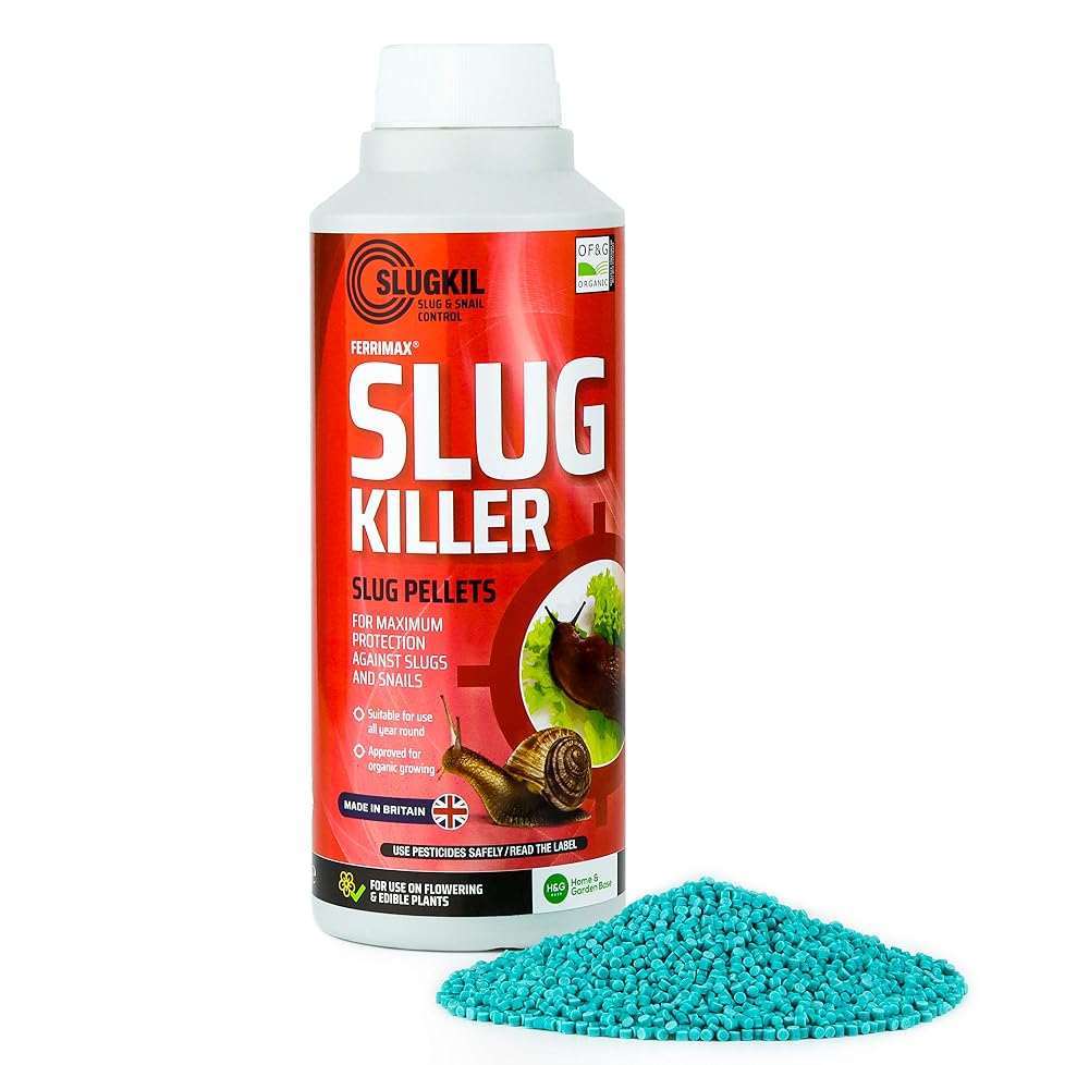 SlugKil Slug Pellets 600g - Slug & Snail Killer Pellets For Garden And Around The Home