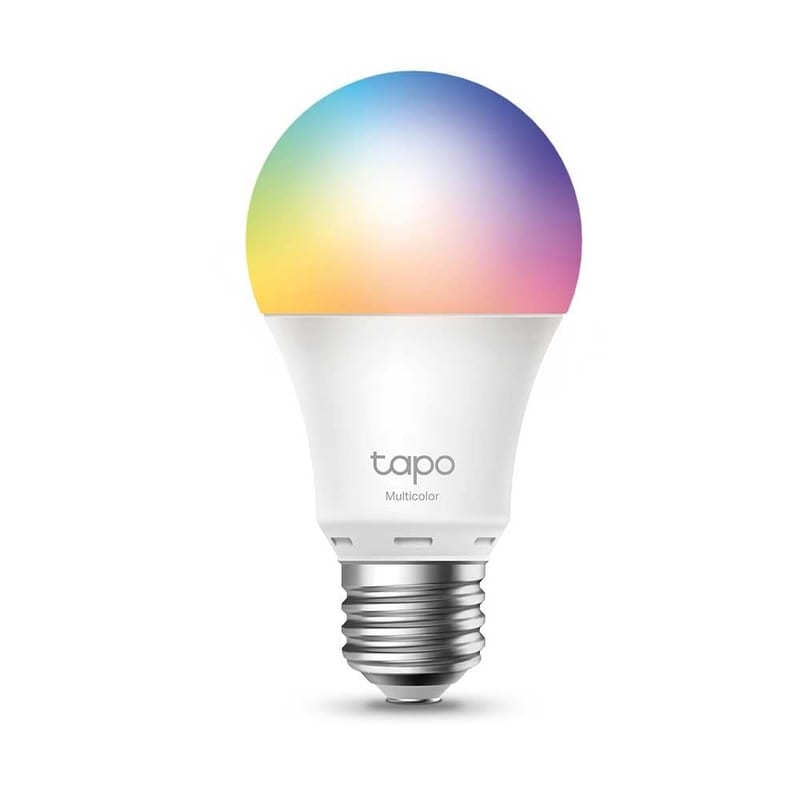 TP-Link Tapo Smart WiFi LED Multicolour Light Bulb, E27, 806 Lumens, Compatible with Alexa and Google Home, No Hub Required (Tapo L530E)