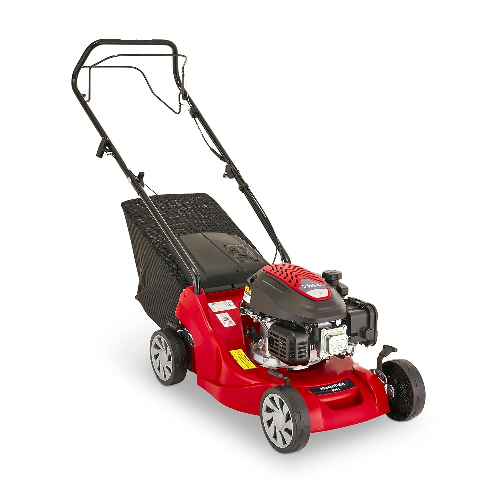 Mountfield SP41 Petrol Lawnmower, Self-Propelled, 39cm, 123cc