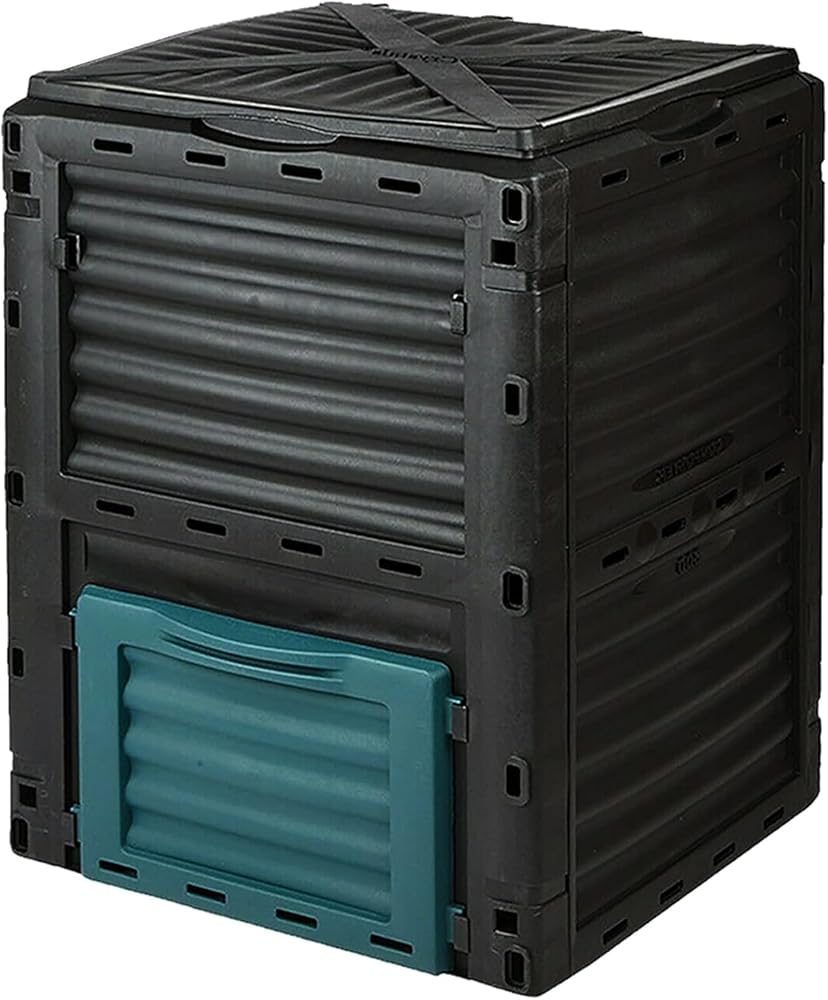 Denny International 300L Outdoor Compost Bin, Eco Friendly Garden Waste Converter