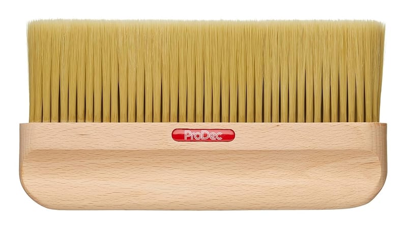 ProDec PBPH001 Synthetic Filament Paperhanging Brush for Fast Efficient Smoothing and Air Bubble Removal with Wallpaper, Lining Paper, Vinyl, Anaglypta, Woodchip and Other Wall Coverings, 9" 225mm