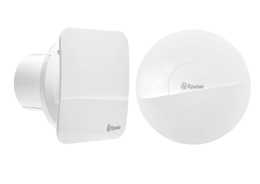 Xpelair C4TSR Extractor Fan with Timer, 4 Inch/100mm, Simply Silent Range, White