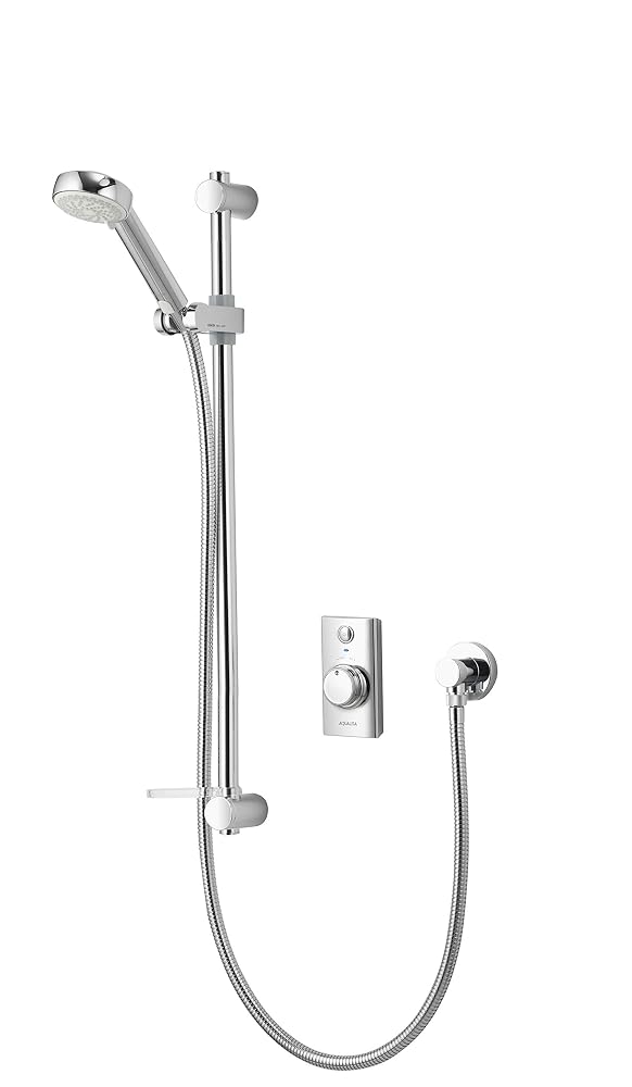 Aqualisa Visage Q Smart Shower Concealed with Adjustable Head, Gravity Fed, Chrome