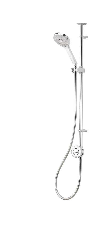 Aqualisa Unity Q Smart Shower Exposed with Adjustable Head, Gravity Fed, Chrome