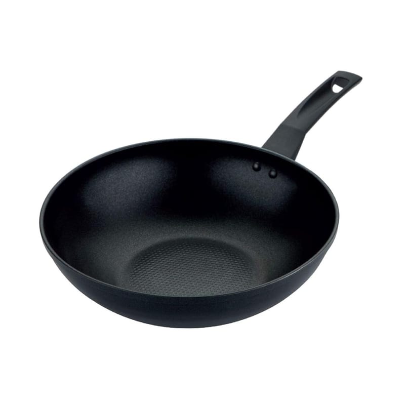 Prestige 9 x Tougher Wok Non Stick 29cm - Induction Wok with Scratch Resistant Non Stick, Stay Cool Handles