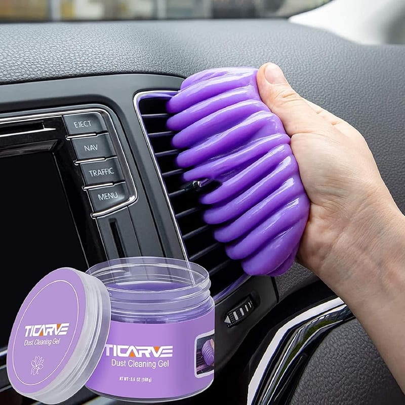 TICARVE Car Cleaning Gel, Cleaning Putty Dust Cleaner for Car Interior, Vents, Keyboards and Dashboards