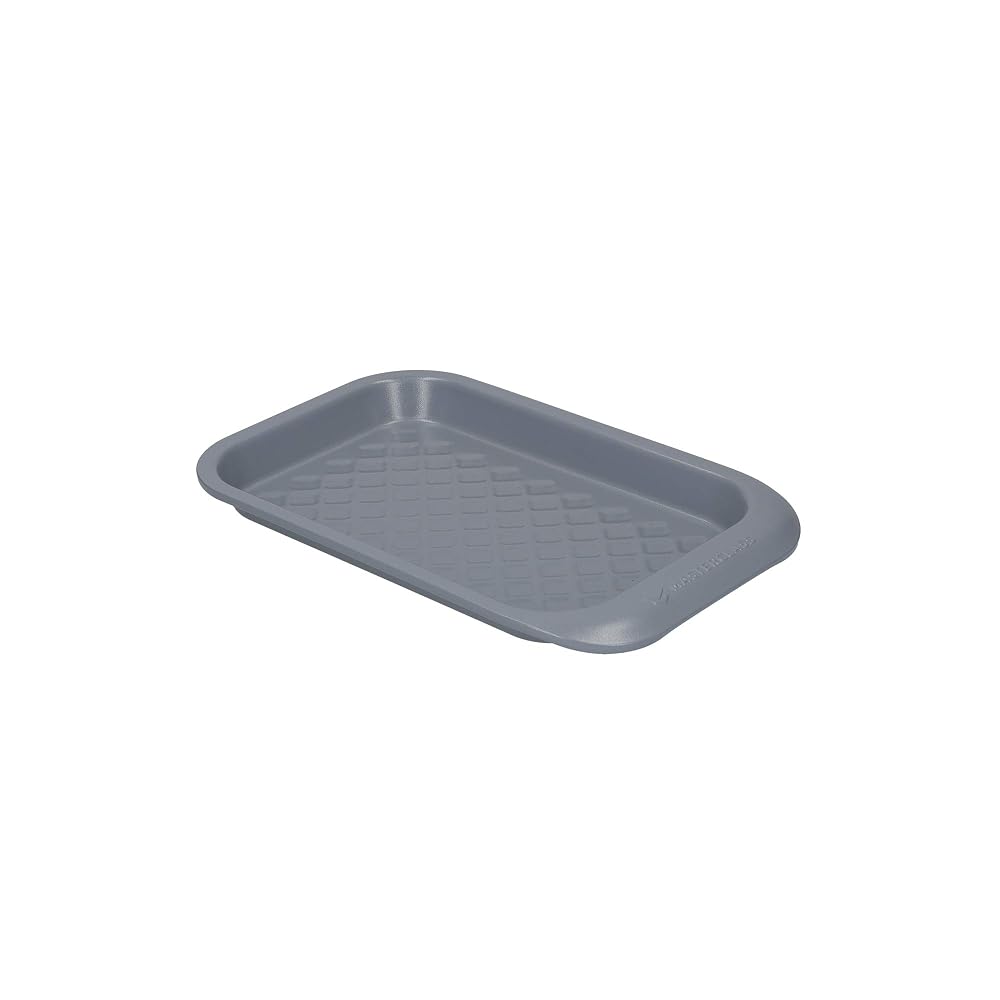MasterClass Smart Ceramic Baking Tray with PTFE-Free Non-Stick Coating, Stackable, Carbon Steel
