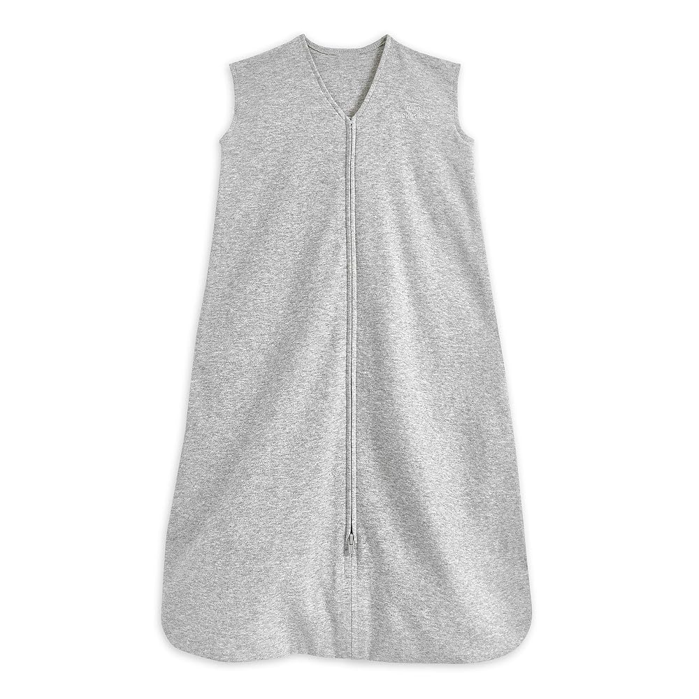 HALO Baby Sleeping Bag, 0.5 TOG SleepSack, Heather Grey, 6-18 Months
