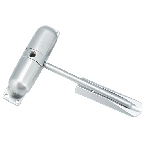 Burg Wachter Door Closer, Satin Chrome