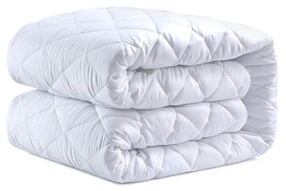 Caroline Shatuik King Size Mattress Protector, Fitted Quilted, Extra Deep