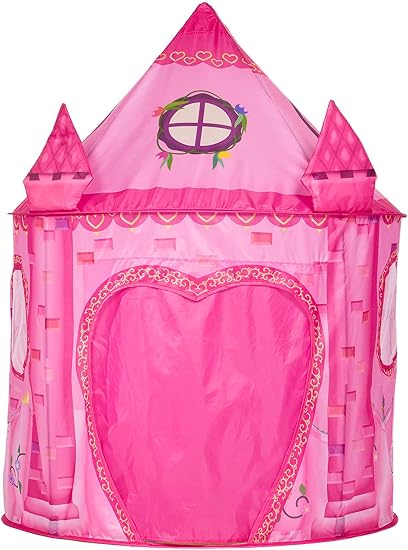 Pink Play tent,Girls tent, Princess Castle, Kids play houses for garden, Children play tent for indoor, A place for children to rest and have fun