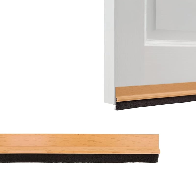 Amig Door Draught Excluder, Energy Efficient Insect & Dust Seal, Oak