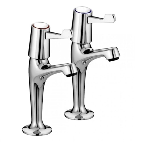Bristan Lever Pillar Kitchen Tap, Chrome, VAL2 HNK C CD