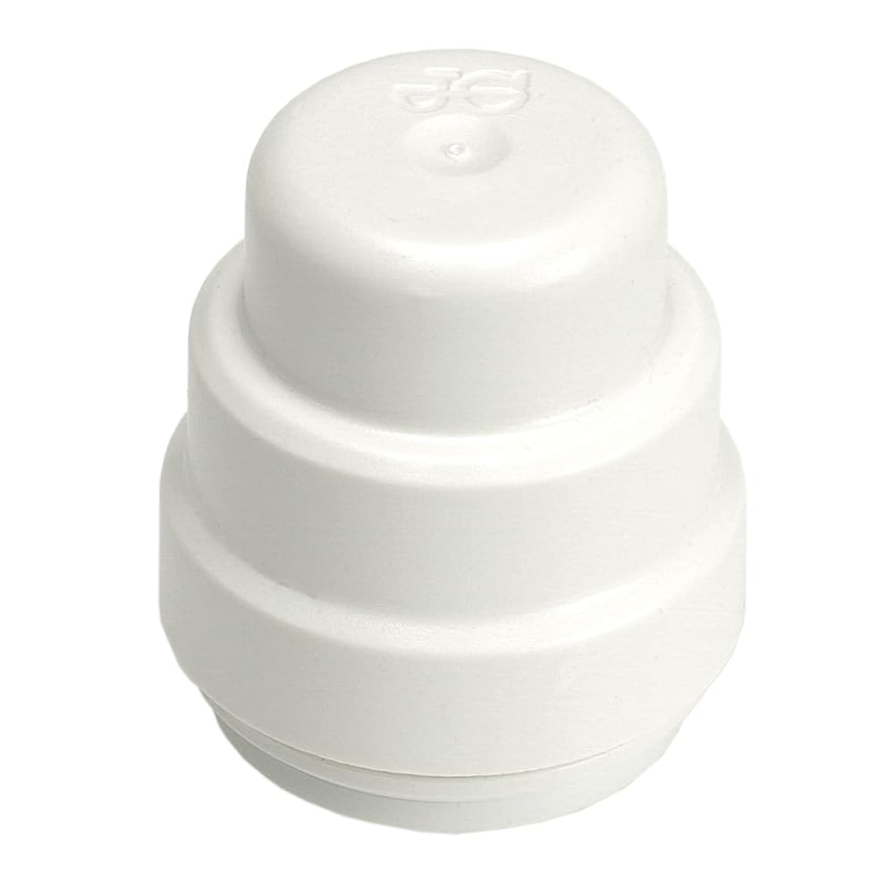 John Guest Speedfit 15mm Stop End PSE4615W (Pack of 2)
