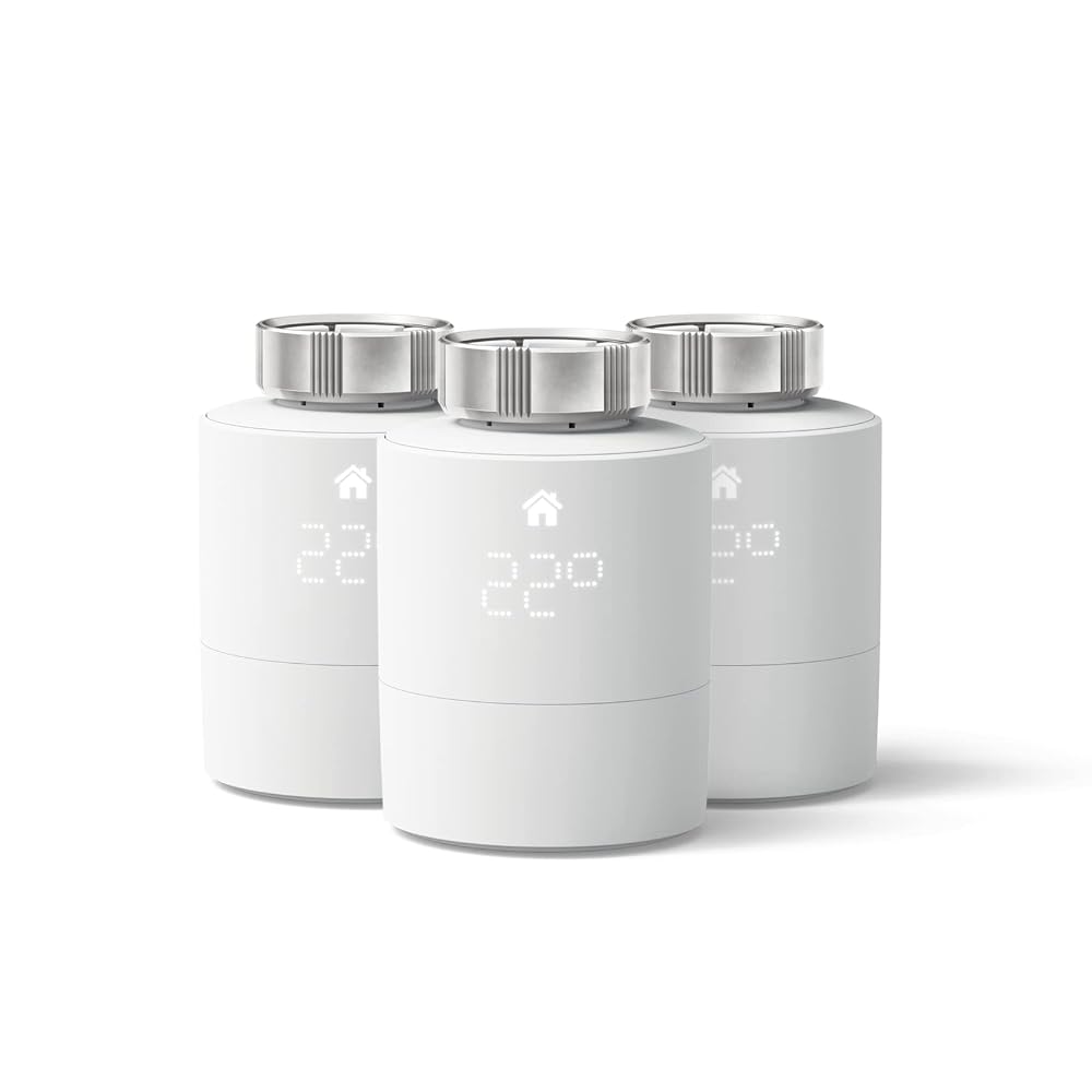 tado° Smart Radiator Thermostat 3-Pack, WiFi Add-On for Multi-Room Control