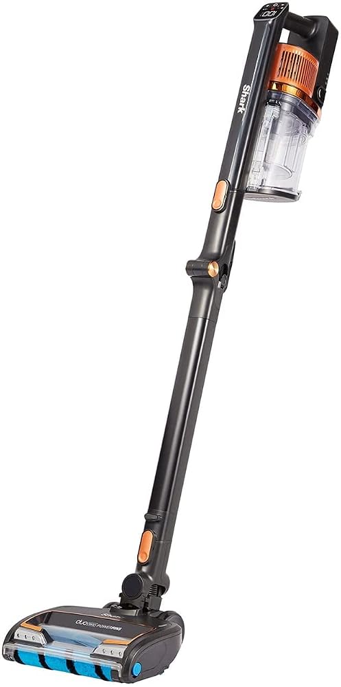 Shark Cordless Stick Vacuum Cleaner with Anti Hair Wrap, 60 Minute Run Time Battery, Flexible DuoClean, IZ300UK