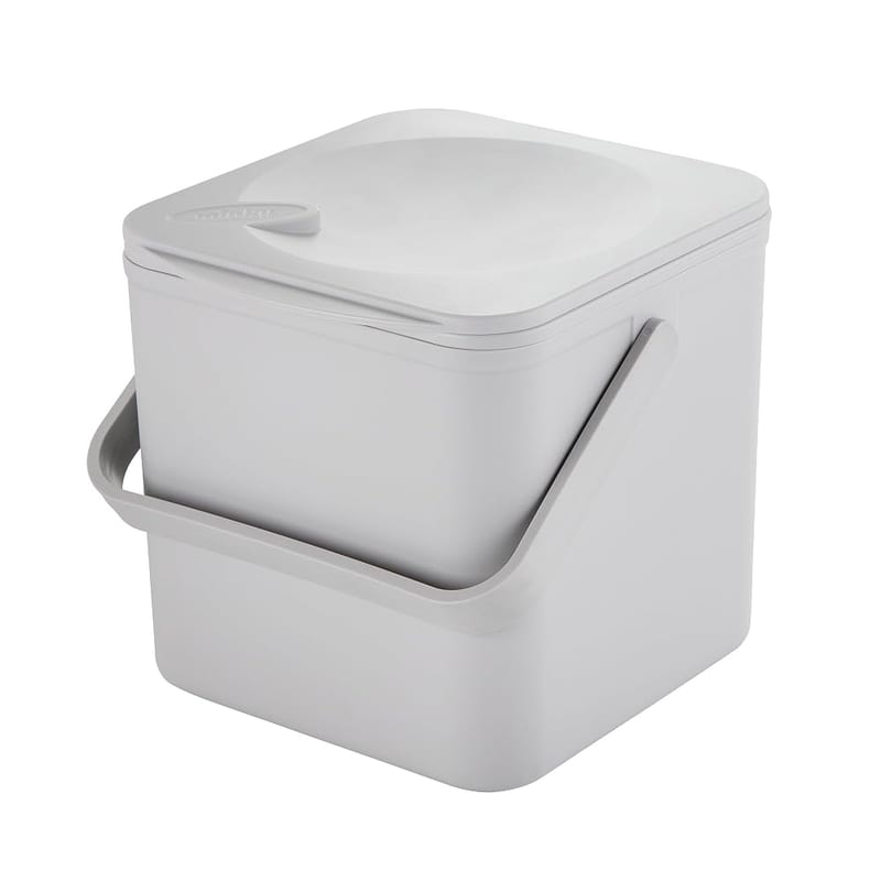 Minky 3.5L Caddy, Food Waste Caddy, Removable Bag Retention Ring, UK Made