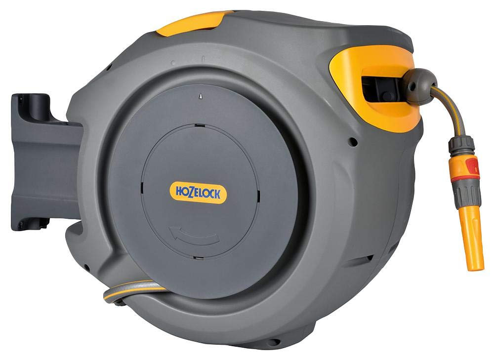 Hozelock 2401 Auto Reel 20m Wall-Mounted Hose Reel