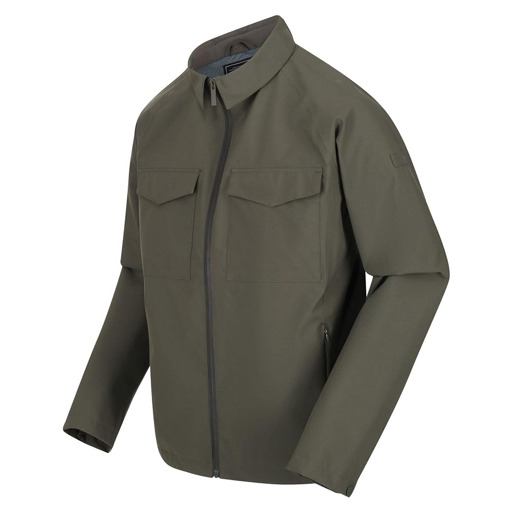 Regatta Mens Walken Waterproof Jacket, Isotex 10000 Fabric with Taped Seams, Dark Denim