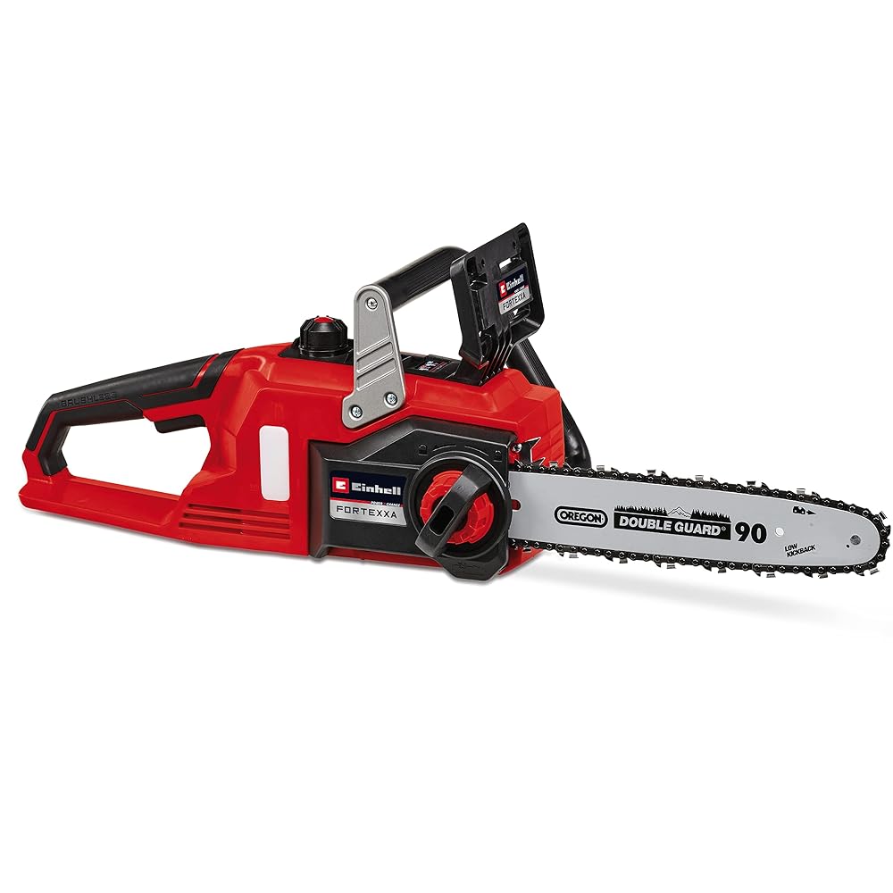 Einhell Cordless Chainsaw 18V PXC 14 Inch (30cm) OREGON Bar and Blade Chain, Kickback Protection, Without Battery FORTEXXA 18/30 Solo