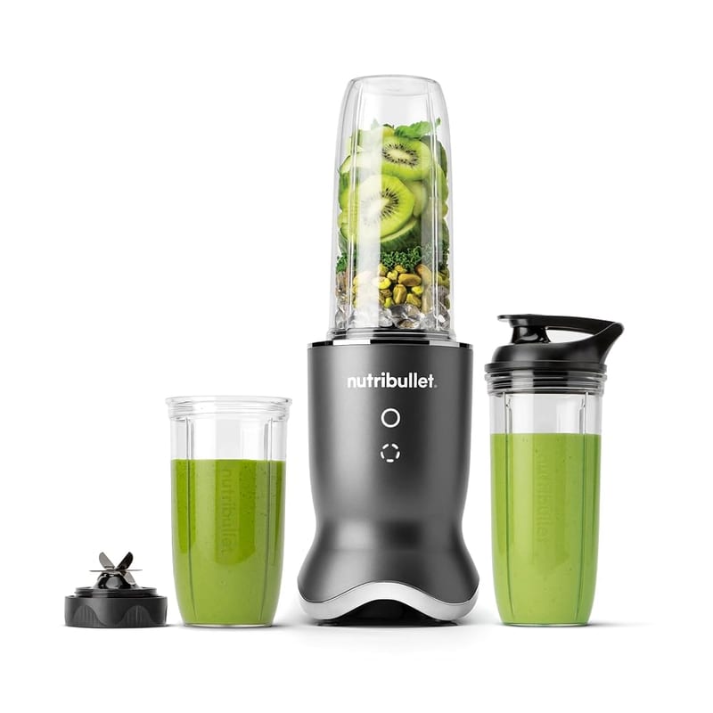 NUTRiBULLET Rx Blender and Food Processor, 1.3 L, 1700 W & Magic Bullet Deluxe Blender, Mixer & Food Processor, Silver