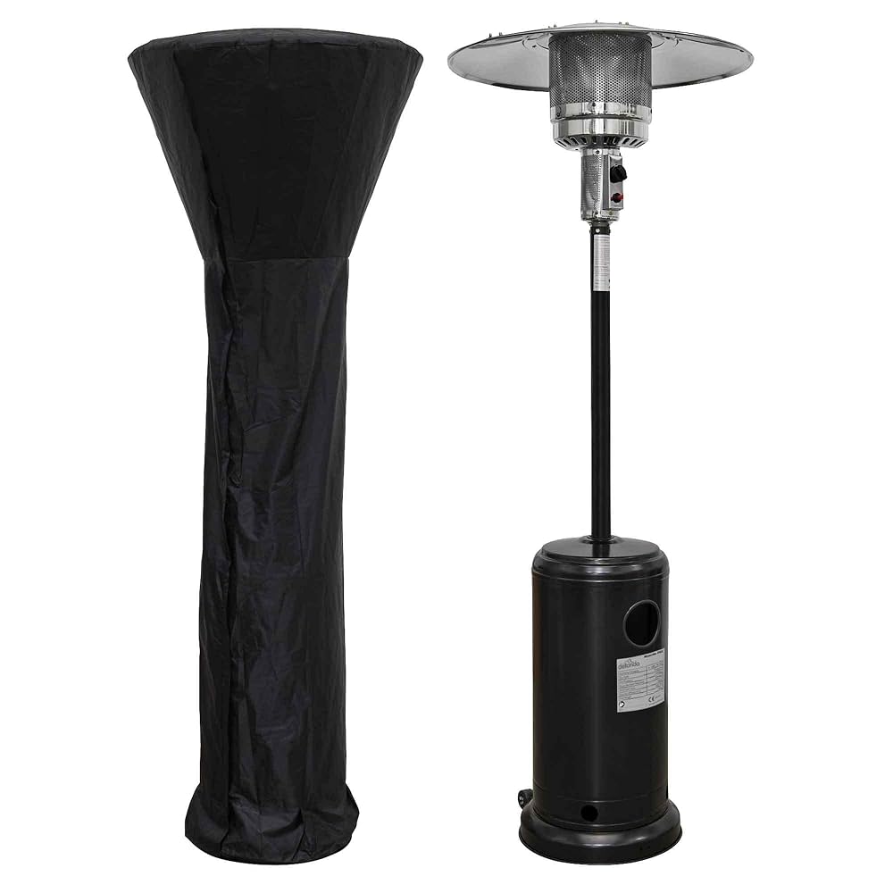 Dellonda Freestanding Gas Patio Heater 13kW with Wheels for Commercial & Domestic Use