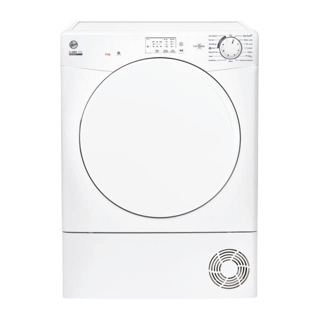 Hoover HLEC8LF Condenser Tumble Dryer, 8kg