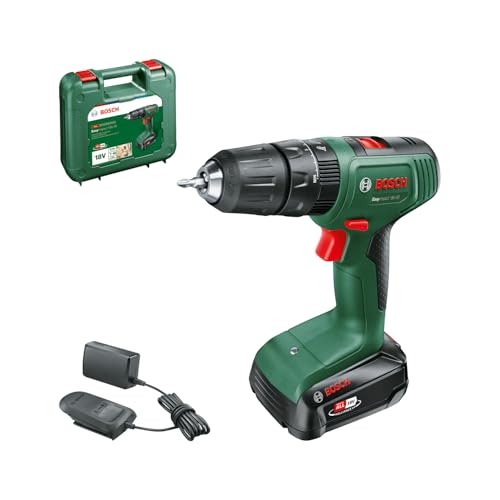 Bosch Cordless Combi Drill EasyImpact 18V-40 (1 Battery, 18 Volt System, in Carrying case)