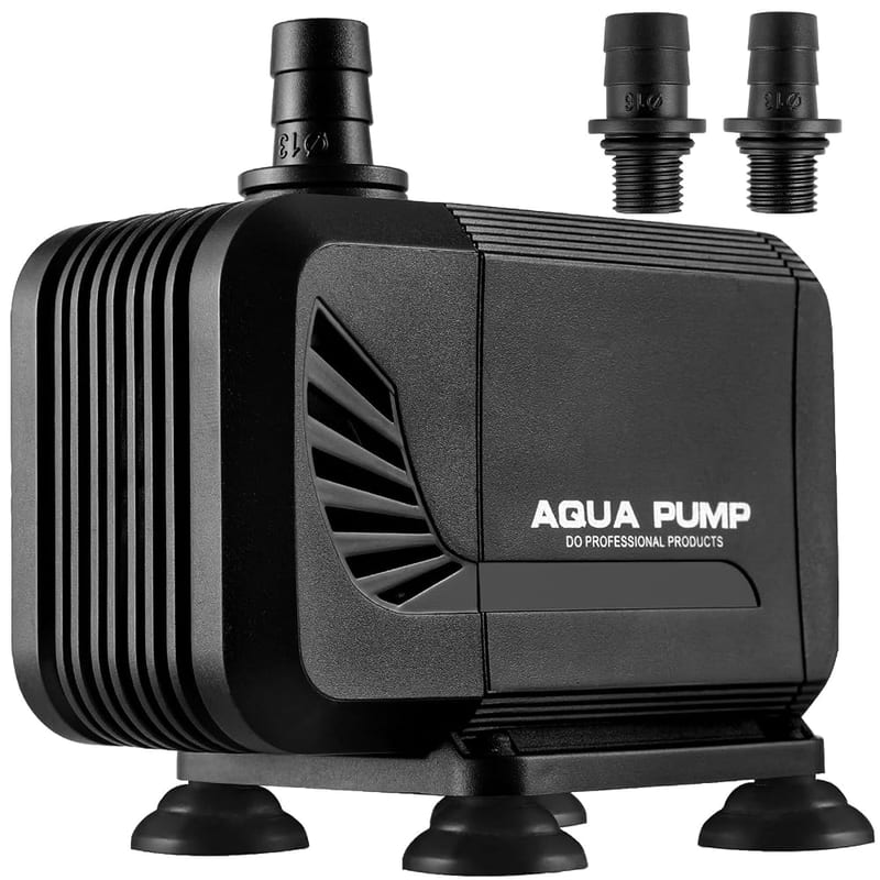 40W Aquarium Submersible Pump 3000 L/H with Filter and 3 Nozzles