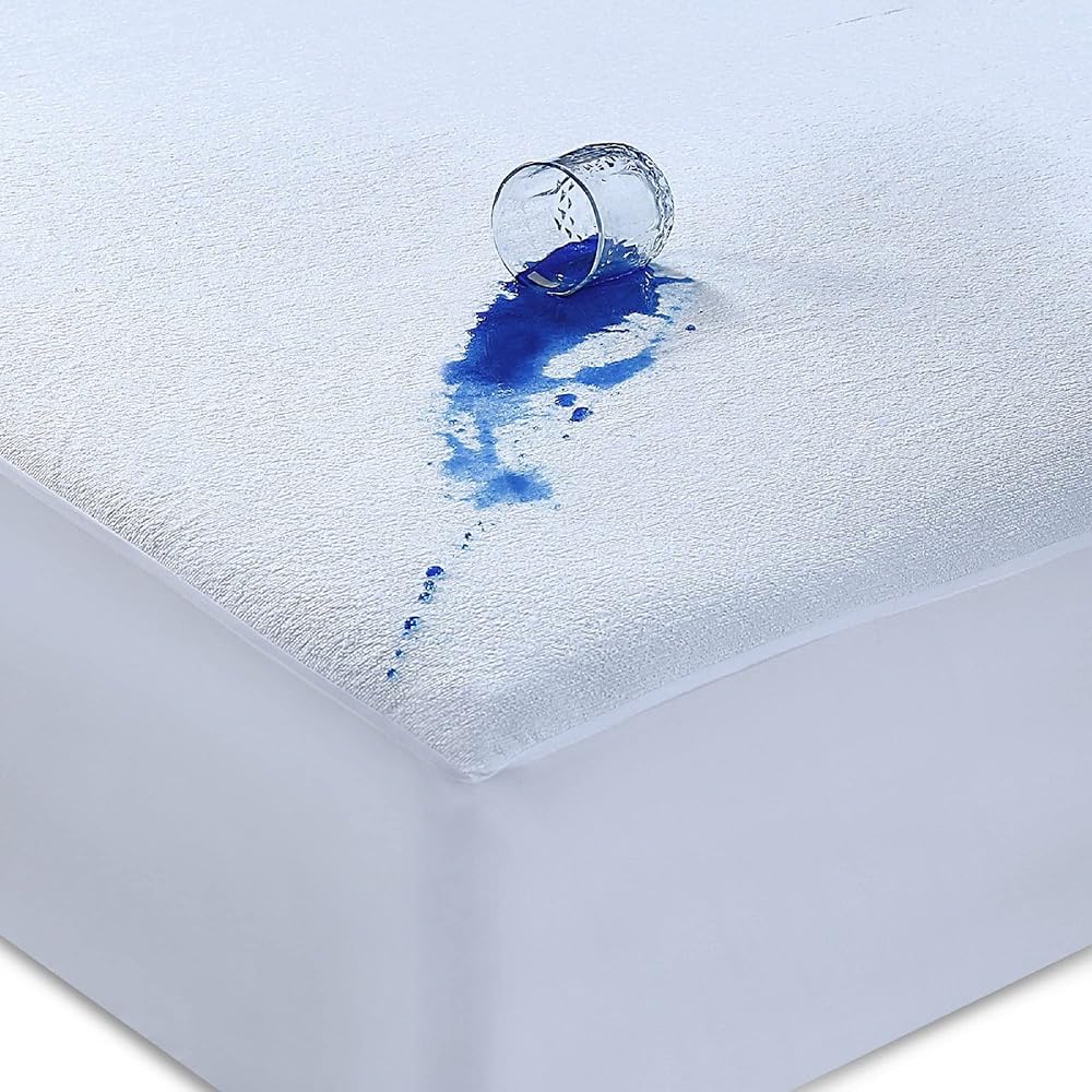 Caroline Shatuik Waterproof Mattress Protector King, 40cm Extra Deep Fitted, Non-Noisy & Breathable