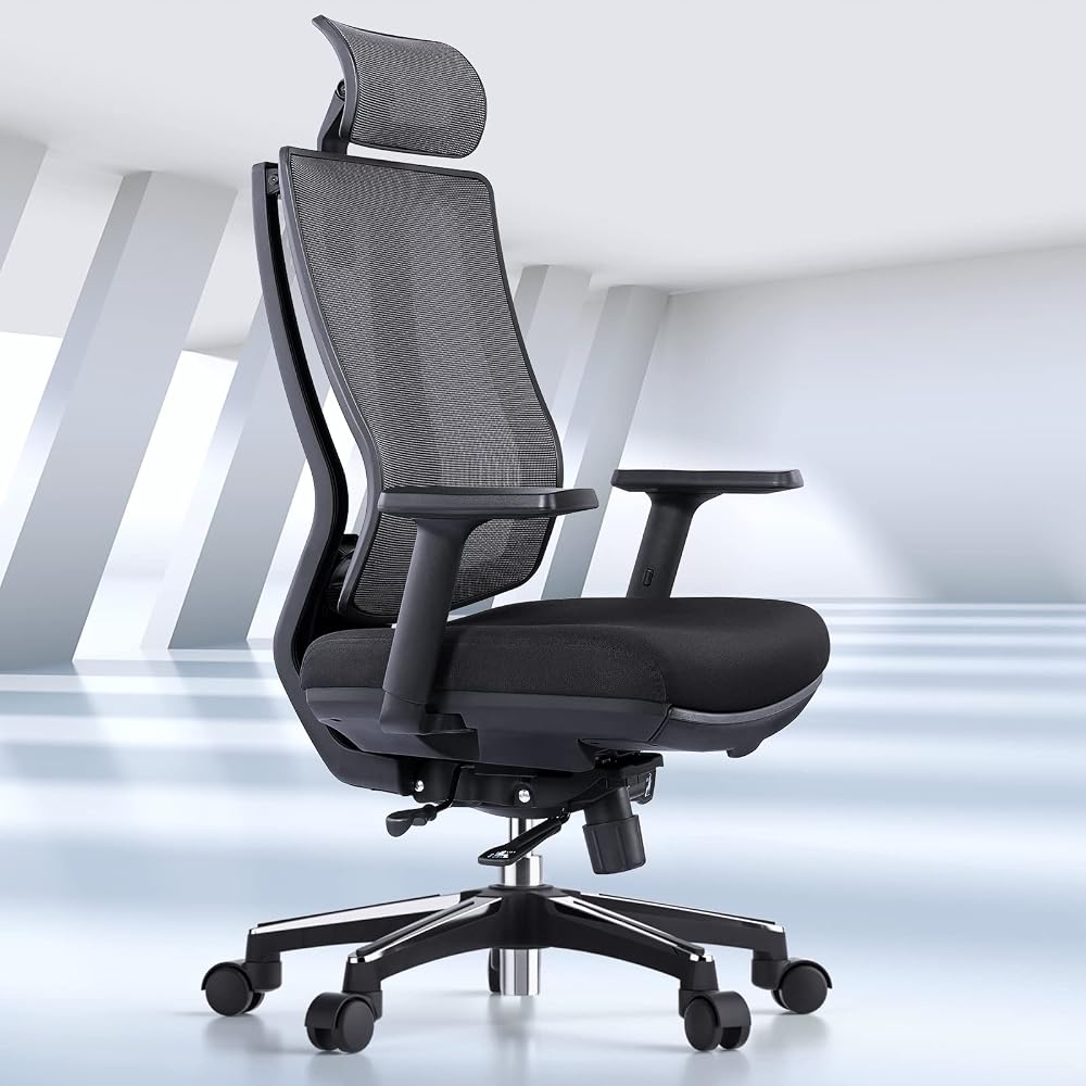 OdinLake Ergonomic Office Chair Mesh, Seat Depth Adjustable (Ergo Pro 633)