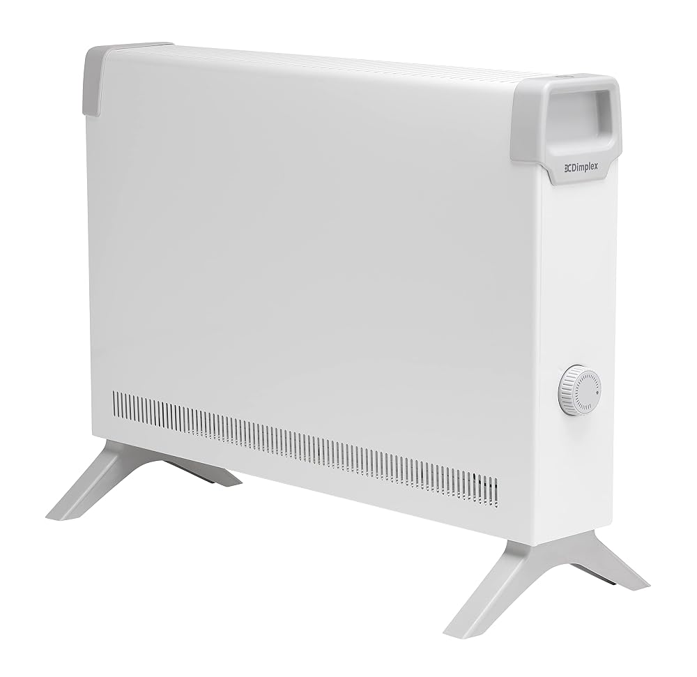 Dimplex ML2T 2kW Convector Heater, Freestanding Electric Plug In Convector Radiator with Thermostat
