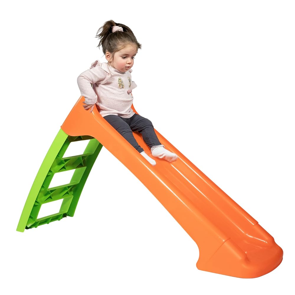 Toddler First Slide Indoor Outdoor | Slides for Kids | Garden Slides for Toddler Age 12M+ | Folding Kids Soft Play Equipment | Durable Kids Slide