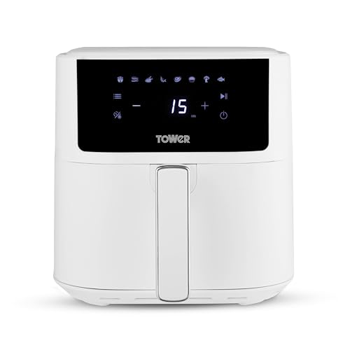 Philips Essential Airfryer, 4.1 Litre, Rapid Air Technology, HomeID App, Grey & White (HD9200/10)