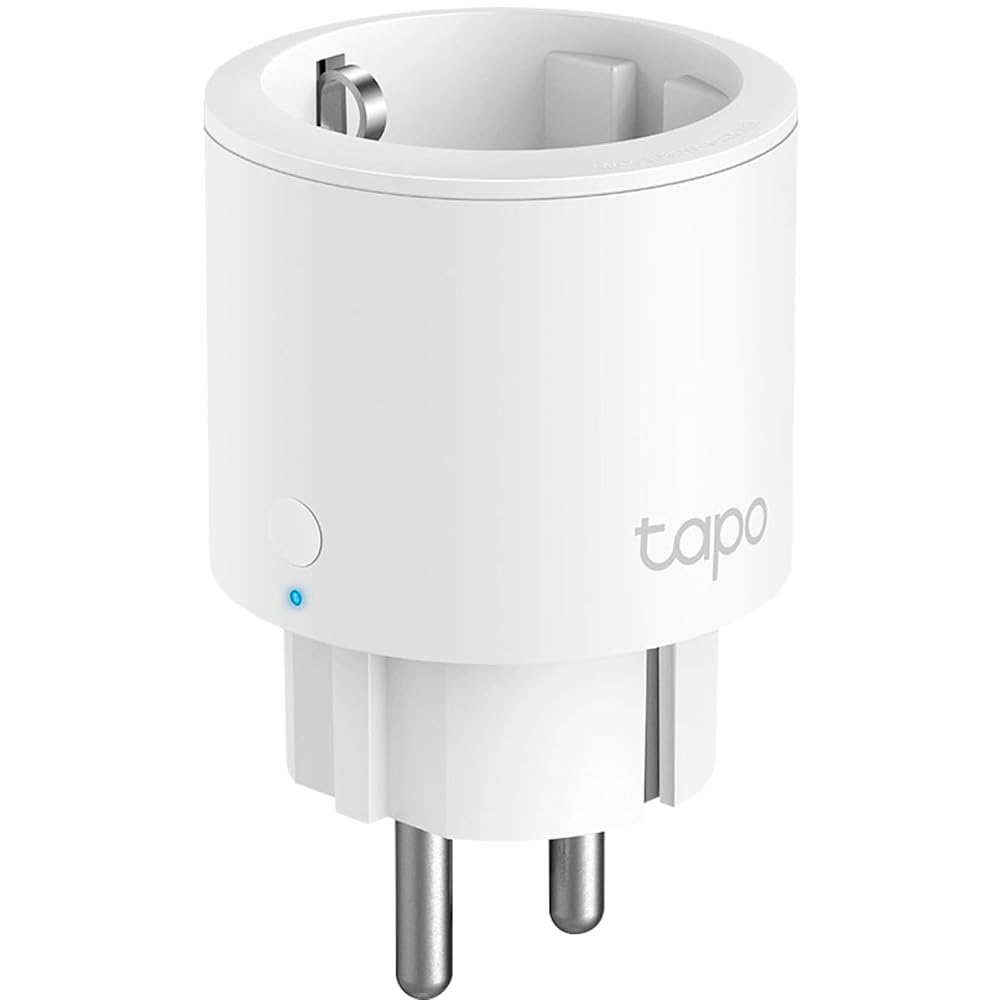 TP-Link Tapo P115 Mini Wi-Fi Smart Plug with Energy Monitoring, Compatible with Alexa and Google Home