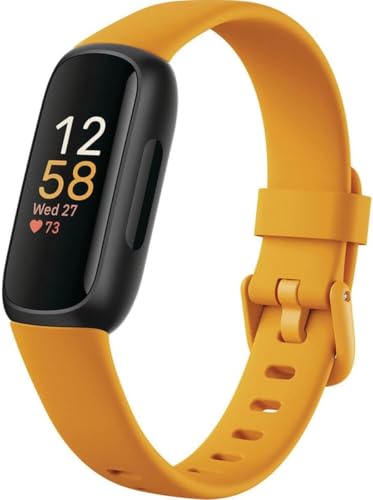 Fitbit Inspire 3 Health & Fitness Tracker with Stress Management, Workout Intensity, Sleep Tracking, 24/7 Heart Rate