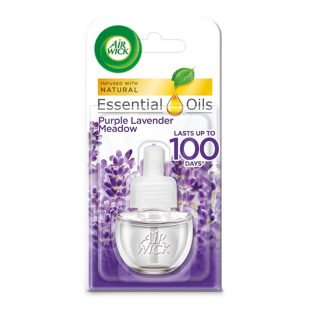 Air Wick Plug in Diffuser Refill, Mulled Wine, Pack of 6 x 19ml, Long Lasting Fragrance, Lasts up to 600 Days