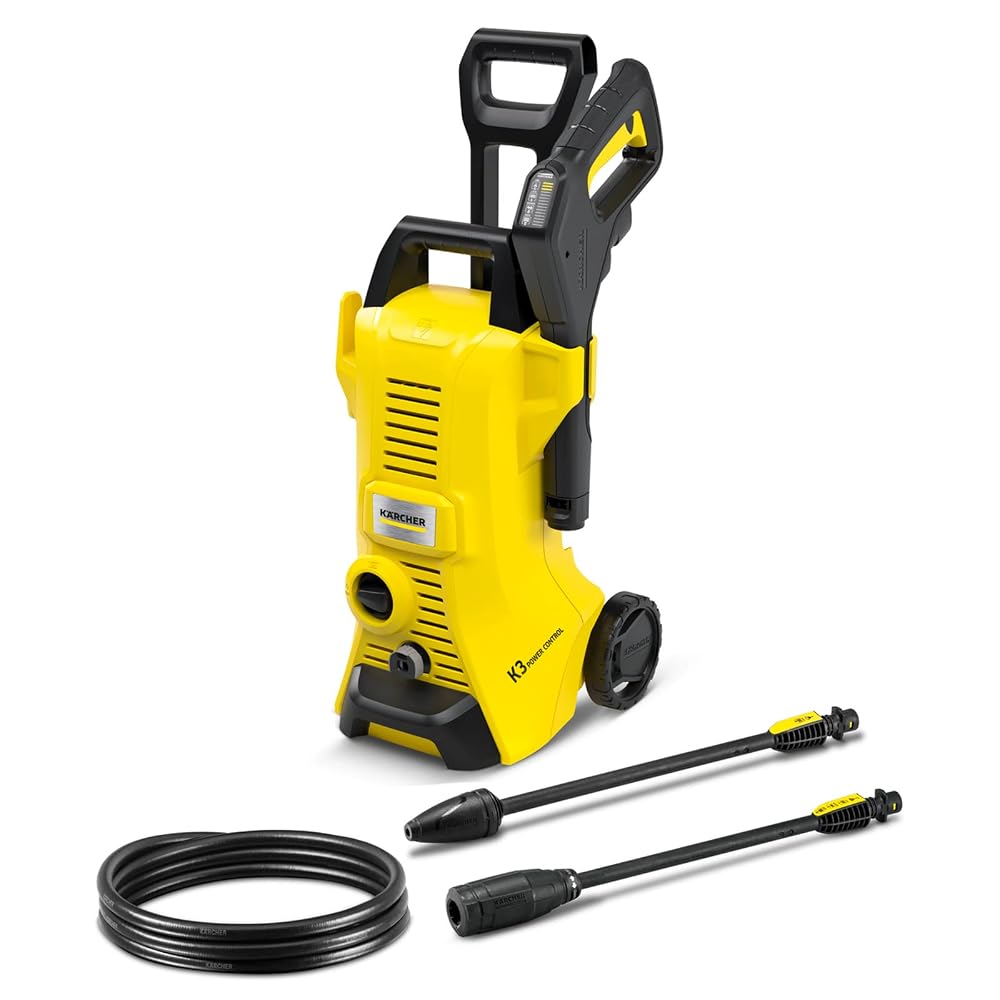 Kärcher K3 Power Control High Pressure Washer, 1800 PSI, with Vario & DirtBlaster Spray Wands