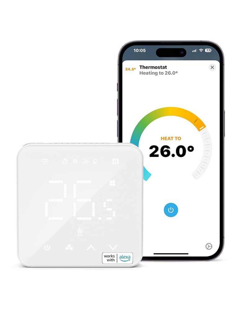 Refoss Smart Thermostat for Combi Boiler, WiFi App and Voice Control