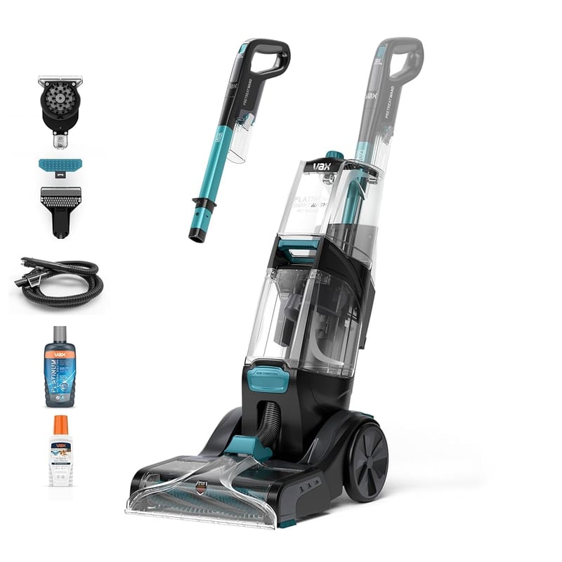 Vax Platinum SmartWash Pet-Design Carpet Cleaner Machine, Rug, Upholstery, Car, Stair Upright Shampooer Washer, CDCW-SWXP