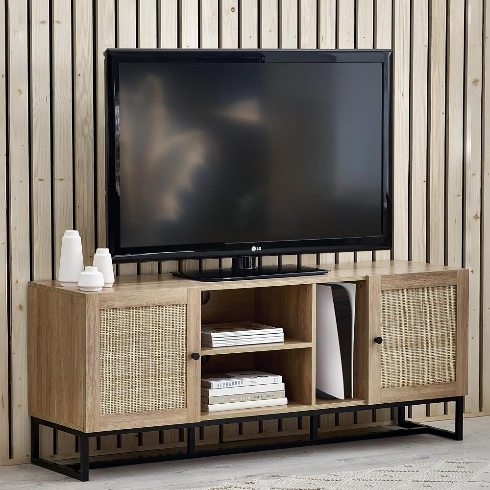 Julian Bowen Padstow TV Unit, Oak