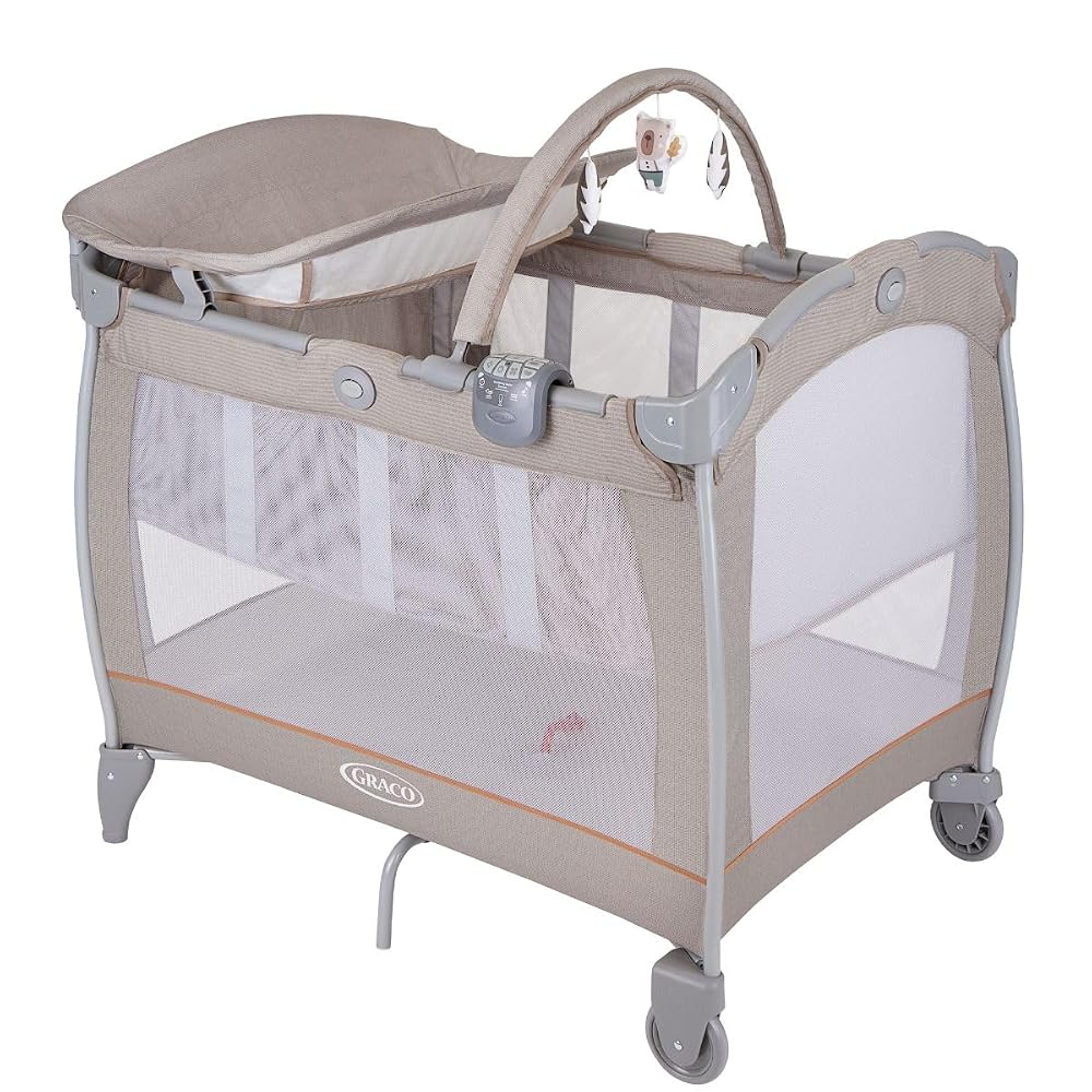 Graco Contour Electra Travel Cot with Bassinet and Changing Table