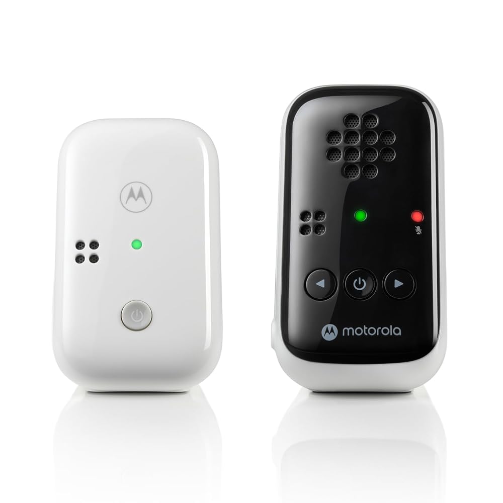Motorola Nursery Baby Monitor PIP10, Audio Only with High Sensitivity Microphone, 300m Range