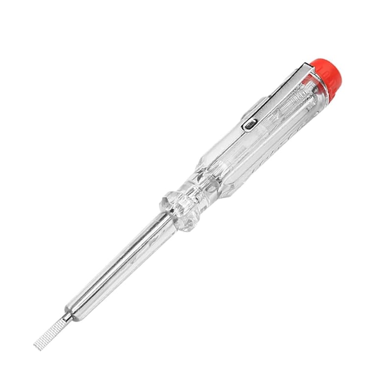 ebuyerfix Voltage Tester Screwdriver 120-250V AC Electric Tester Pen Probe Light