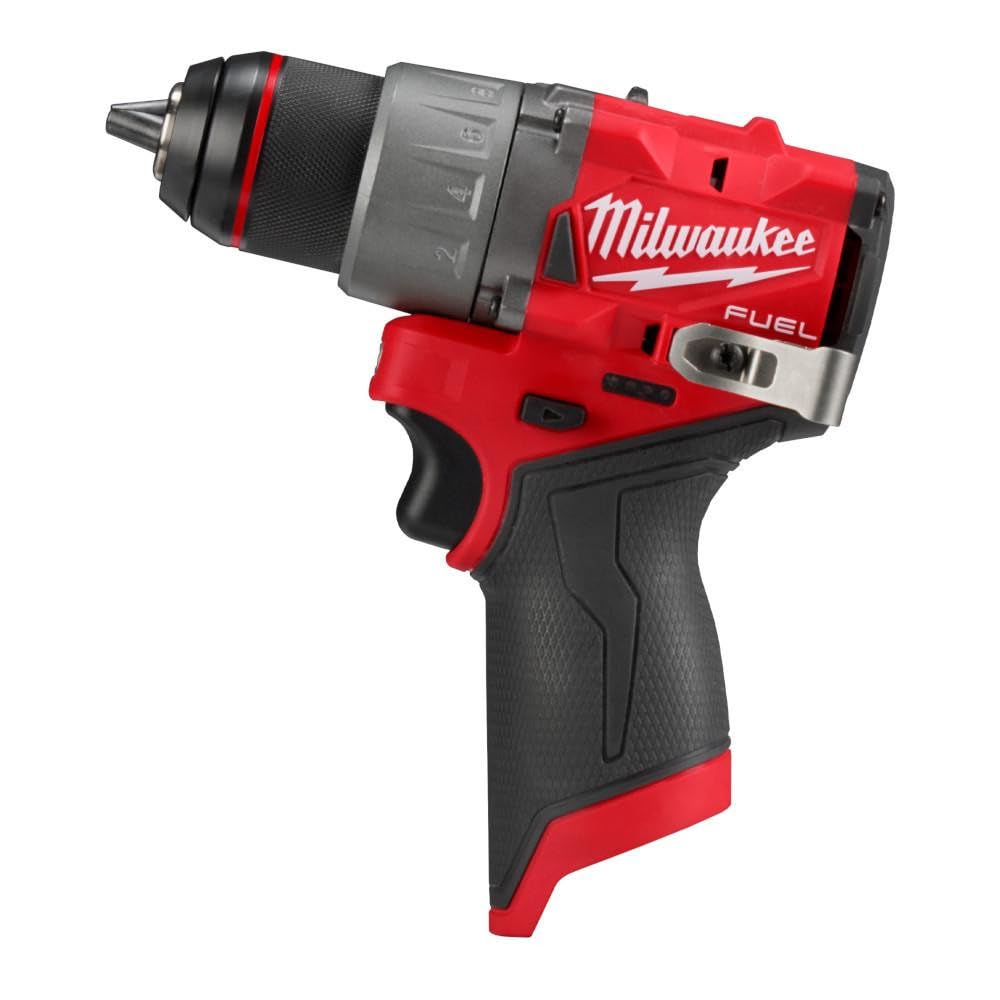 Milwaukee M12 FUEL 12V Lithium-Ion Brushless Cordless 1/2in Drill Driver (Tool-Only)