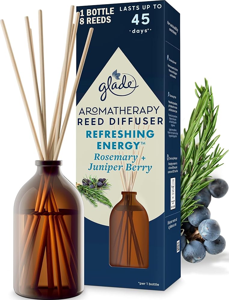 Glade Aromatherapy Reed Diffuser, Rosemary & Juniper