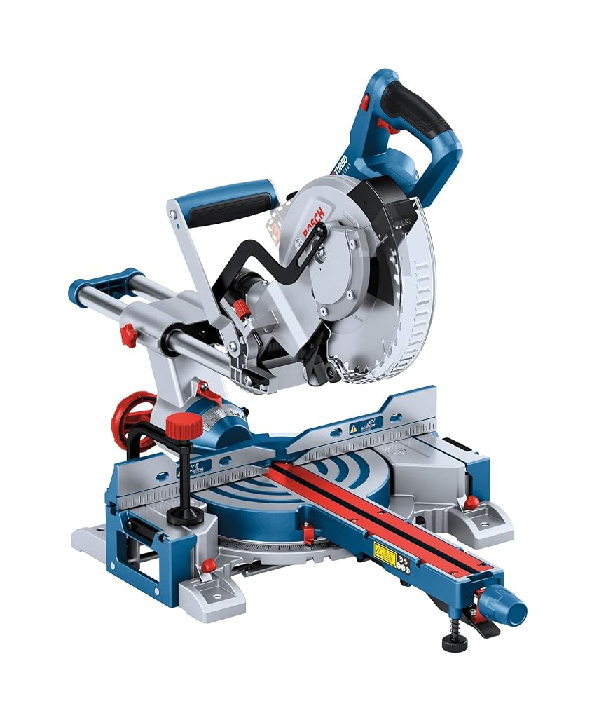 Bosch Professional BITURBO Cordless Mitre Saw GCM 18V-216 D (66 x 305mm Cutting Capacity)