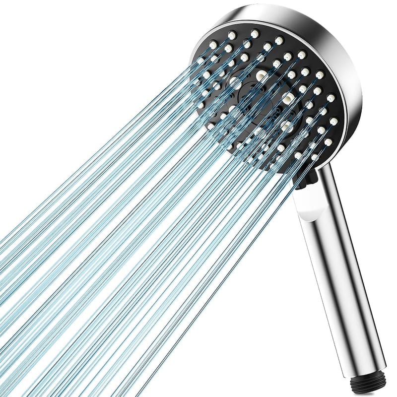 Magichome Shower Head, High Pressure Shower Head with 5 Spray Modes, Turbocharged Design for Low Water Pressure